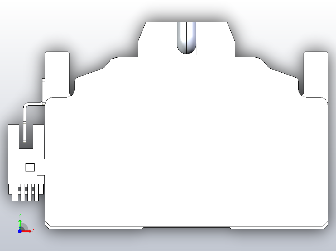 日规模组半封闭丝杆TPA-HNR-105D-1610C-L700-M-C-P40-N3前视图