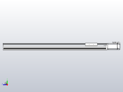 日规模组半封闭丝杆TPA-HNR-105D-1610C-L700-M-C-P40-N3右视缩略图