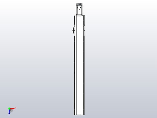 日规模组半封闭丝杆TPA-HNR-105D-1610C-L700-M-C-P40-N3俯视缩略图