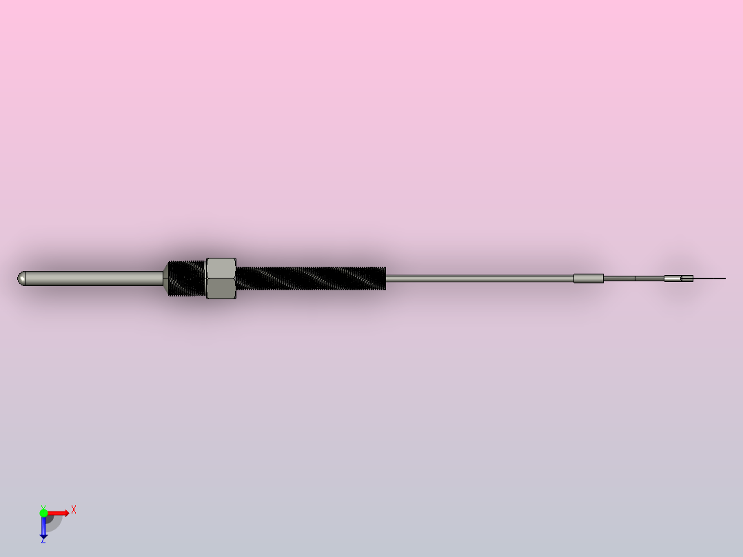 温度传感器ZKP15-3-2俯视图