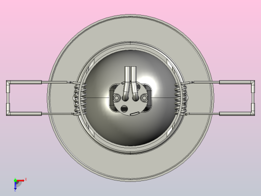 面板安装灯俯视缩略图