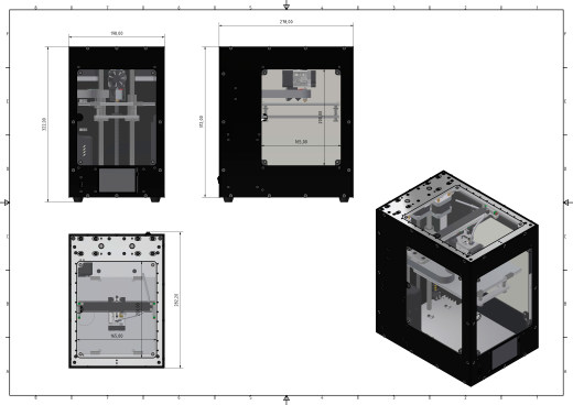 微型快速3D打印机缩略图