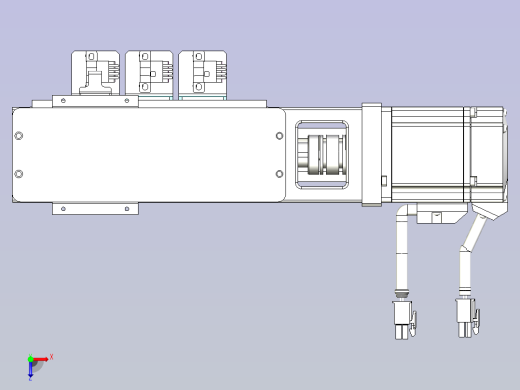 kk60-150A1-F0带MSMD022G1A电机俯视缩略图