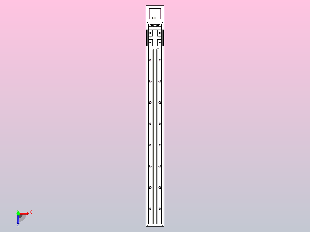 钢基模组TPA-KSR-8610C-940A1-M-F0俯视图