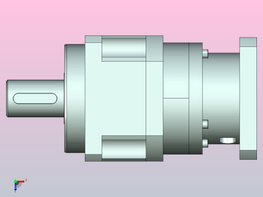 JTX180-L2 35-114.3-200-M12-ZJ精密型JTX180直齿轮行星减速机俯视缩略图