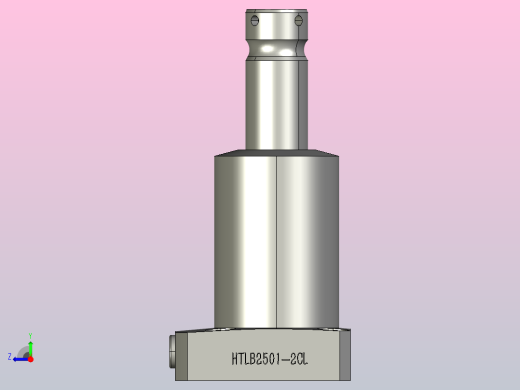 HTLB2501-2CL油压复动旋转夹紧器右视缩略图