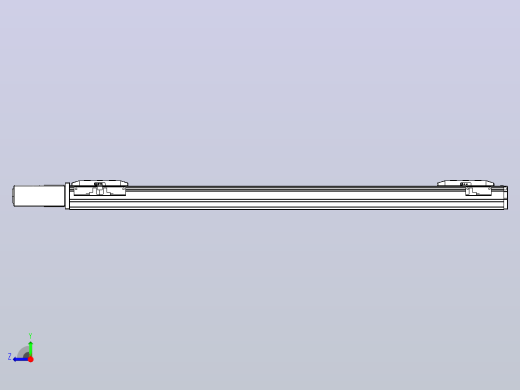 皮带直线轴双滑块型TPA-GCBS-50-P42-L300-QR-M10-N3右视缩略图