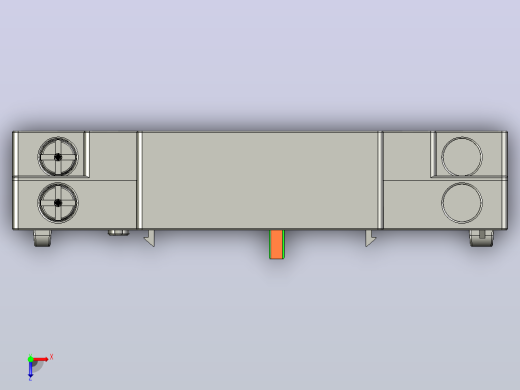 3D_STP_Ex9S32_SHT51正泰电气俯视缩略图