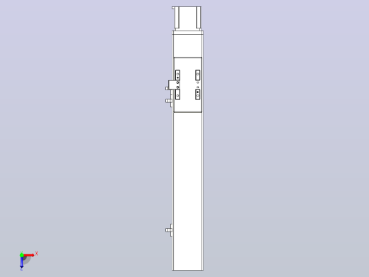MTH6M标准螺杆滑台[MTH6M-L#-300-BC-57M-C3]俯视缩略图