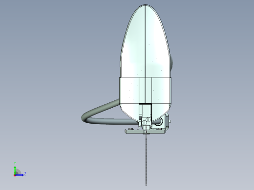 r夹具锯KS531，逆向工程左视缩略图