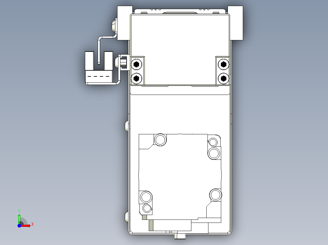 钢基模组TPA-KNR-5002C-150A1-MP-H1S2前视图