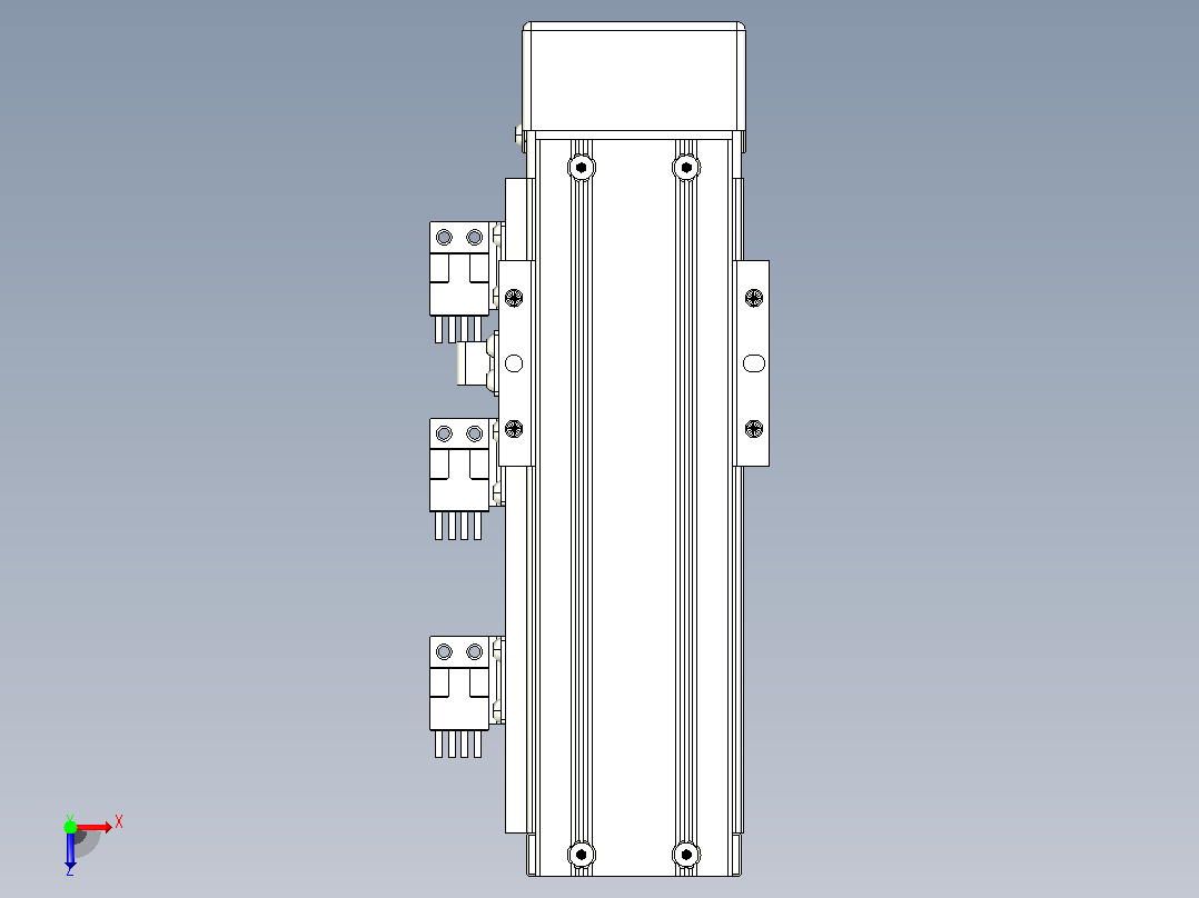 钢基模组TPA-KNR-5002C-150A1-MP-H1S2俯视图