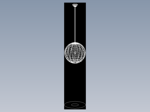 室内家具和灯具等的模型十五-K-L26