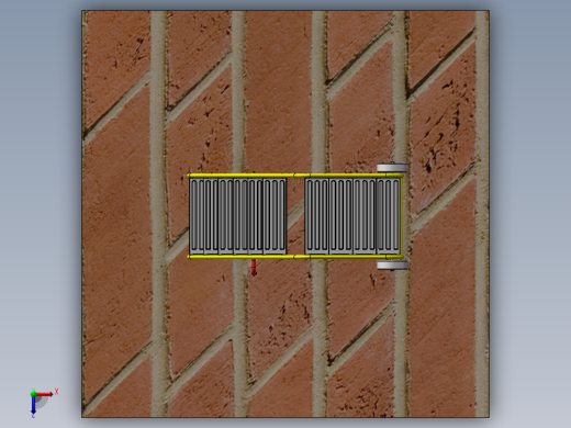 solidworks ladder维修移动梯子俯视缩略图