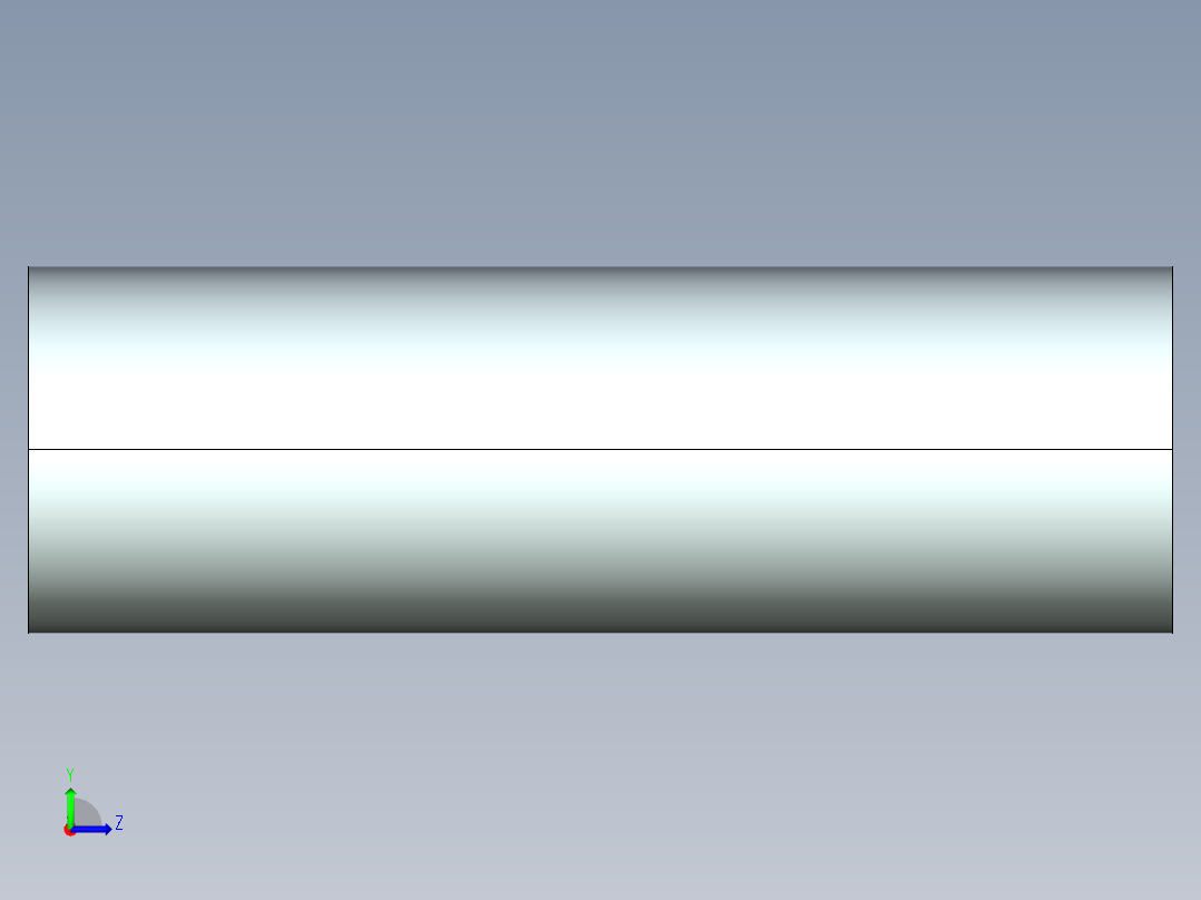 汽车发动机3D模型左视图