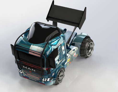 32-人卡车+(欧洲卡车) 3d模型图纸缩略图