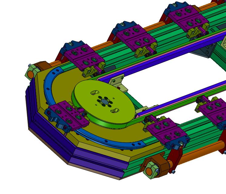 电动直线导轨滑块装配线