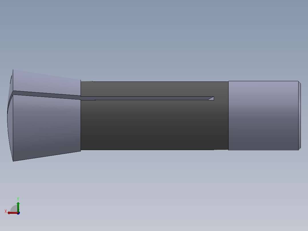 R8-夹头组-R8 COLLET 0.125.SLDPRT后视图