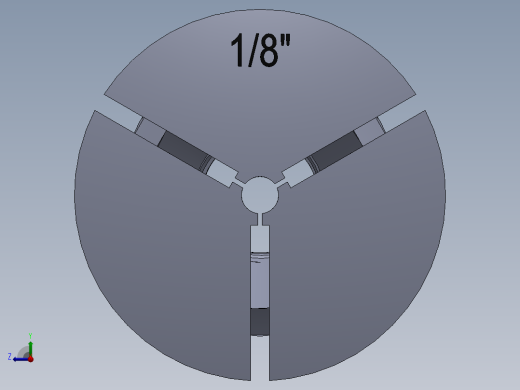 R8-夹头组-R8 COLLET 0.125.SLDPRT右视缩略图
