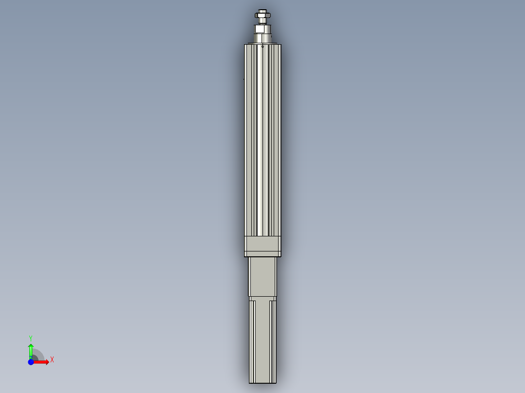 12VZ电动缸-VZ5-S150-BC前视图