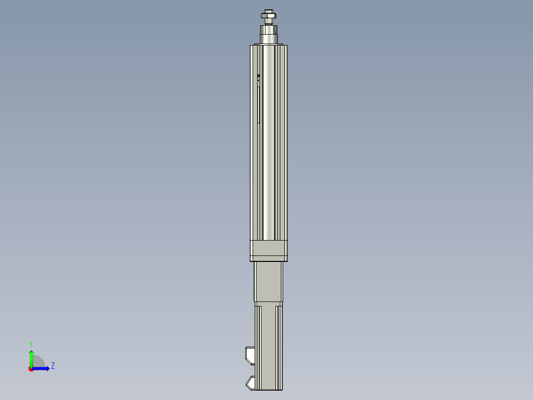 12VZ电动缸-VZ5-S150-BC左视图