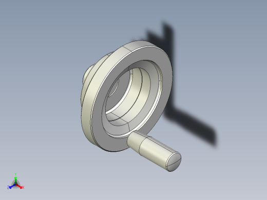 工程塑膠手輪(安裝重力指示器用)VDC-3D多系列多零件图纸模型