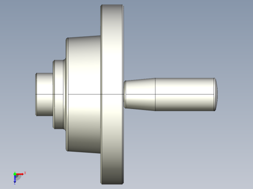 工程塑膠手輪(安裝重力指示器用)VDC-3D多系列多零件图纸模型俯视缩略图
