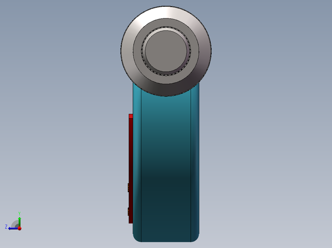 螺旋测微器右视图