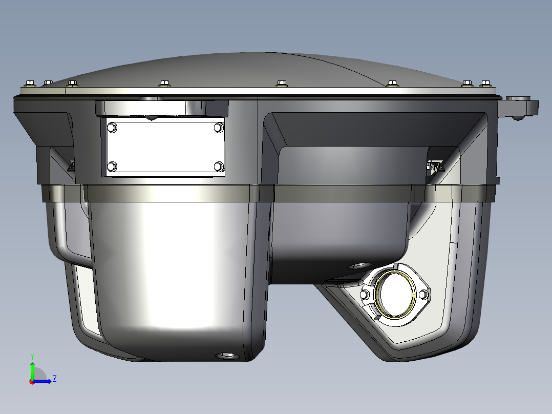 ABB全系列机器人3-3D模型 (35)左视图