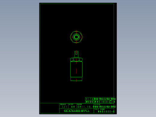 KOSMEKWNC1000-E多系列多零件图纸模型多系列多零件图纸模型