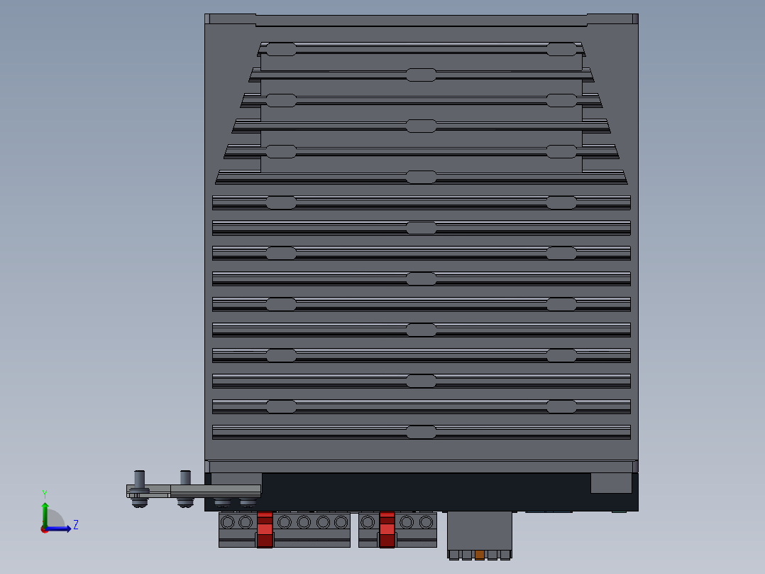 6SL3210-5FB10-8UA0伺服驱动器(西门子低惯量0.75KW)670467===10左视图