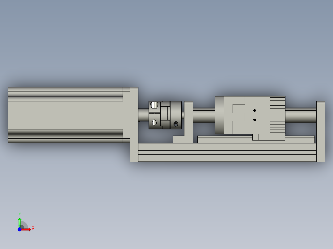 模组FSK40-L10C7-BC-T40（50行程）前视图