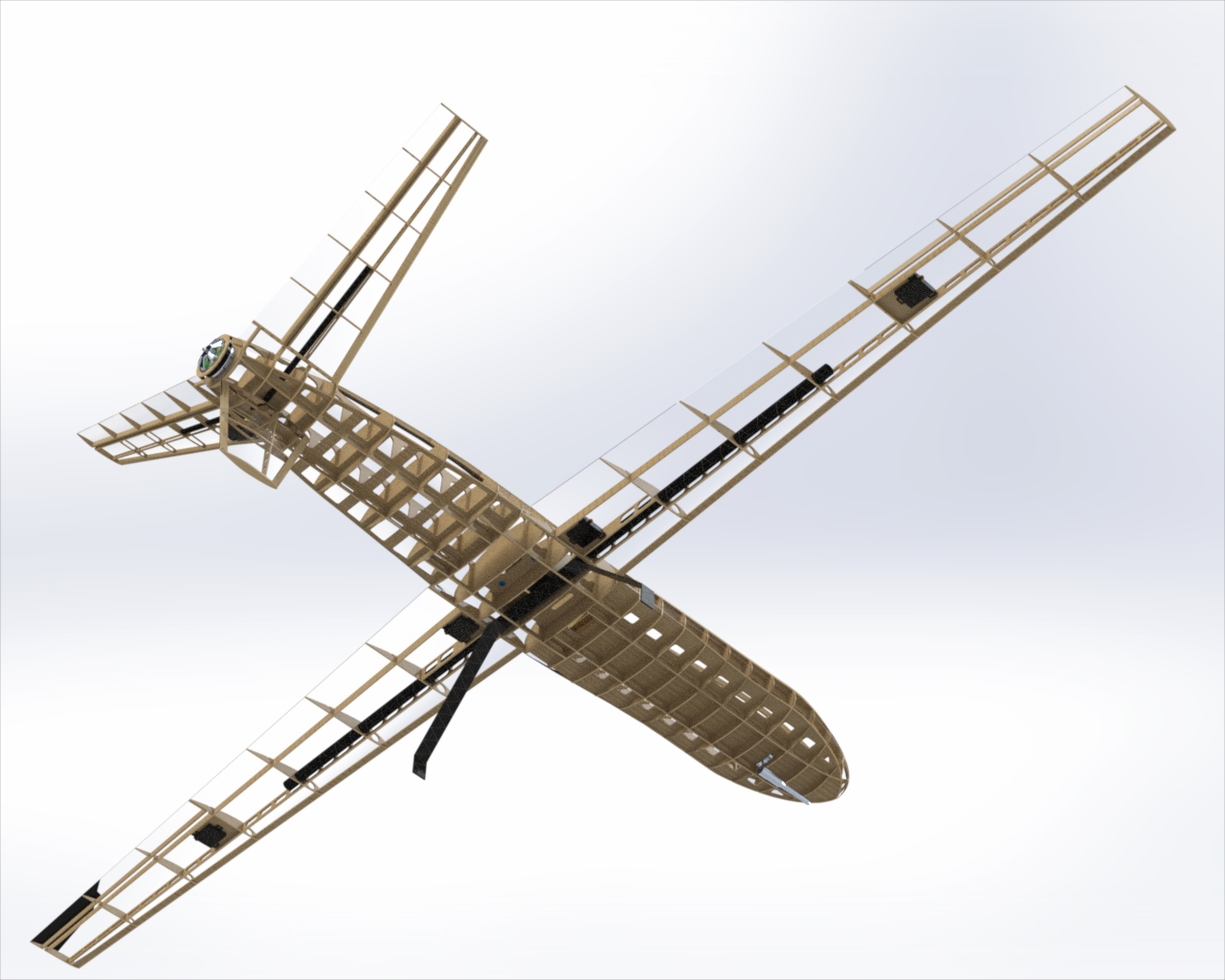 固定翼无人机框架结构