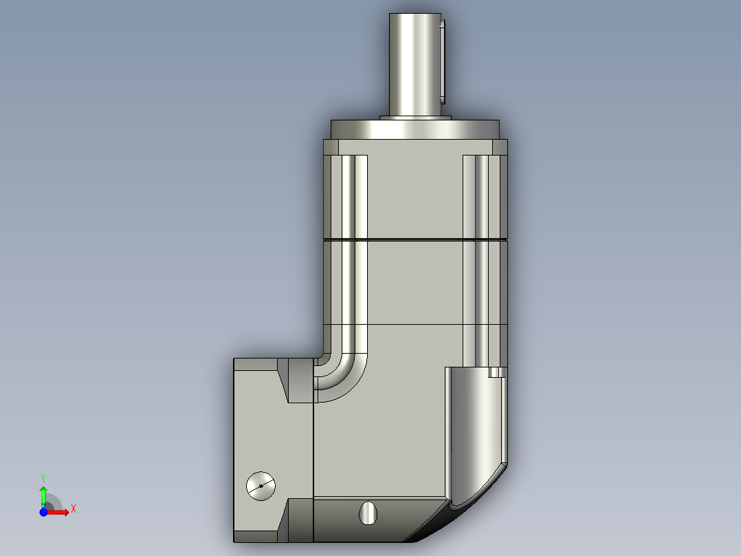 斜齿ZPGH142-L2 28-110-145-M8.STEP前视图