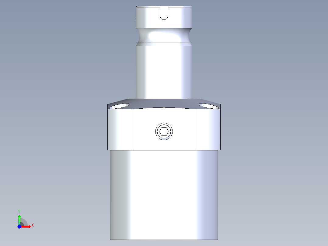 KOSMEKLG1050-GR-F多系列多零件图纸模型前视图