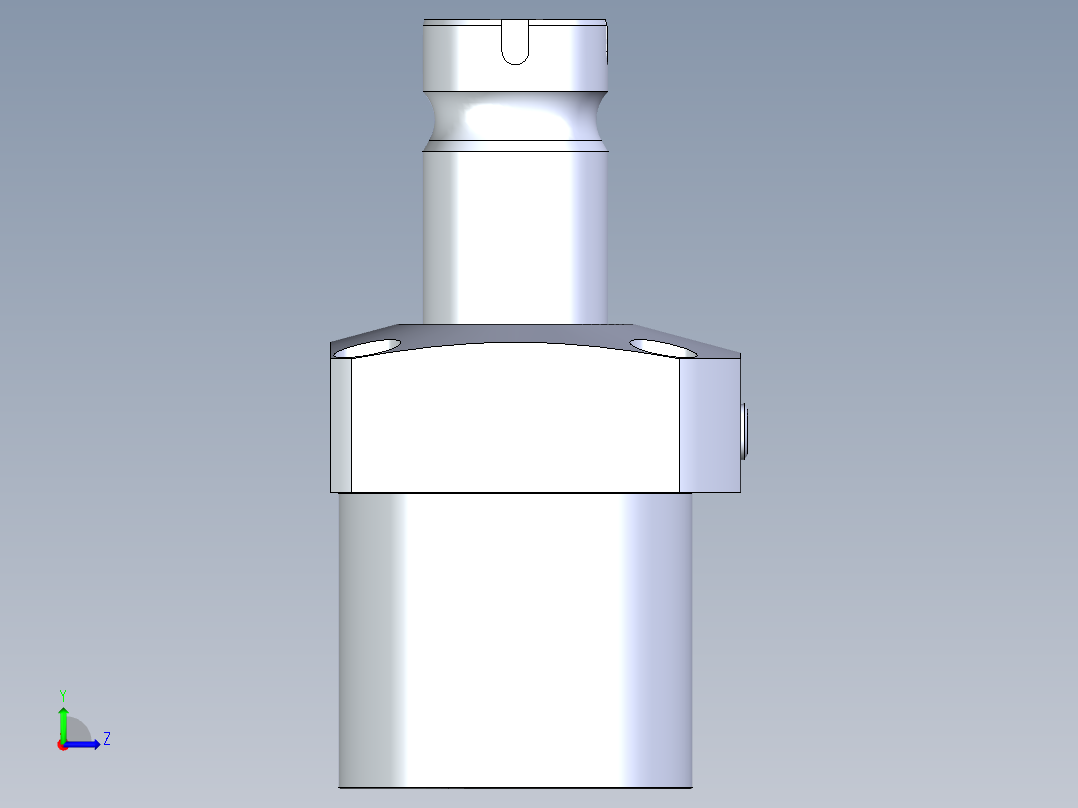 KOSMEKLG1050-GR-F多系列多零件图纸模型左视图