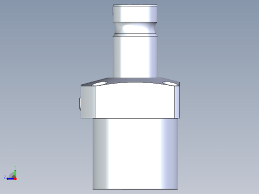 KOSMEKLG1050-GR-F多系列多零件图纸模型右视缩略图