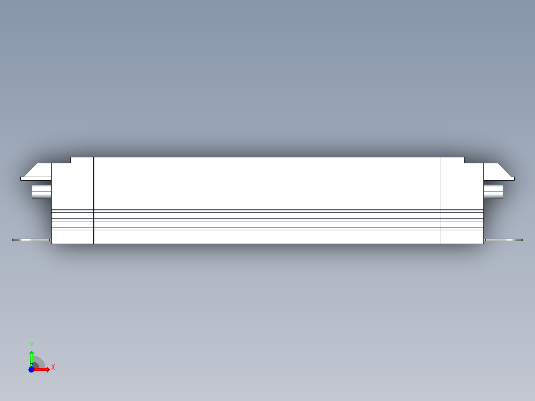 型材-KJN POWER STRIP X 2 KJN9061306前视图