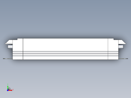 型材-KJN POWER STRIP X 2 KJN9061306前视缩略图