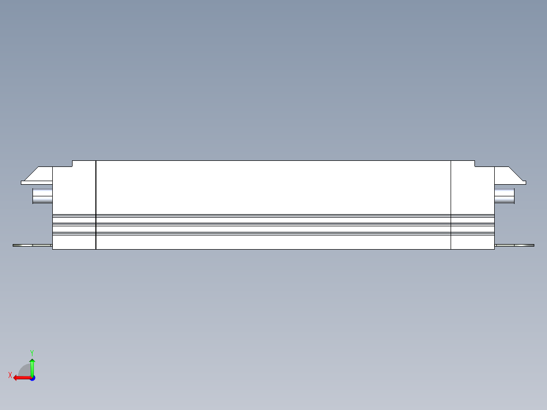 型材-KJN POWER STRIP X 2 KJN9061306后视图