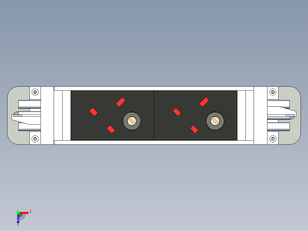 型材-KJN POWER STRIP X 2 KJN9061306俯视图