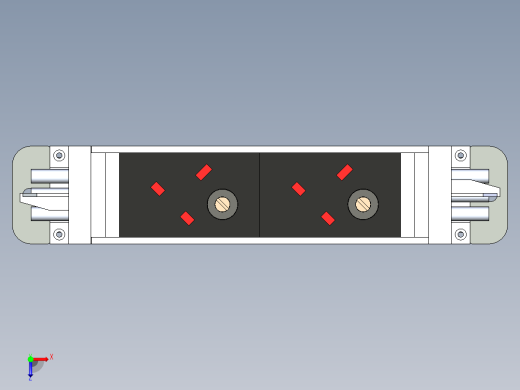 型材-KJN POWER STRIP X 2 KJN9061306俯视缩略图