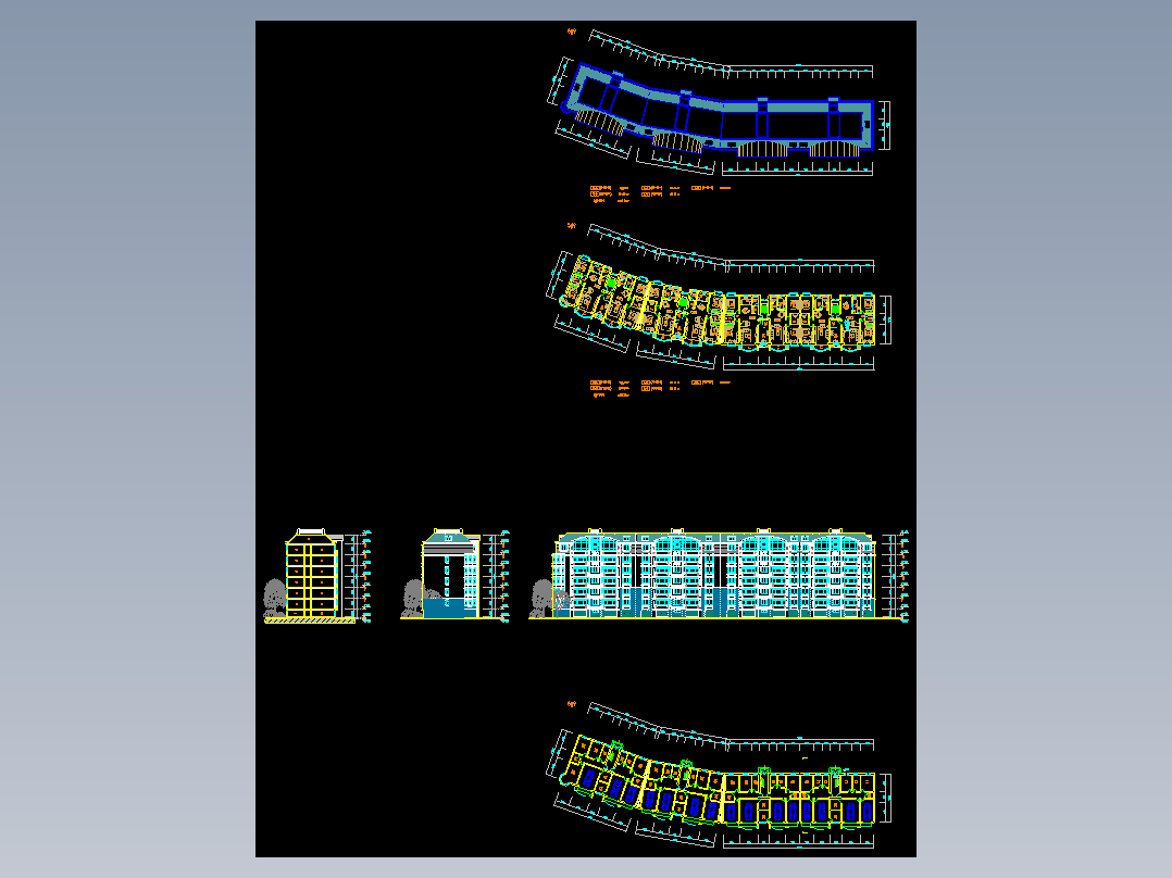 住宅楼及沿街店面方案