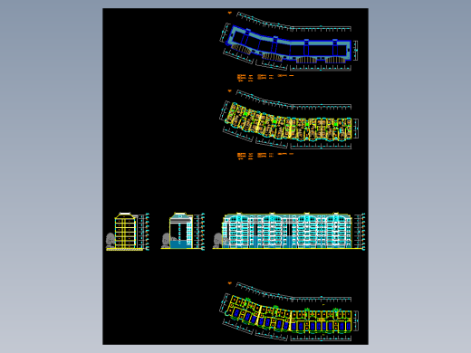 住宅楼及沿街店面方案