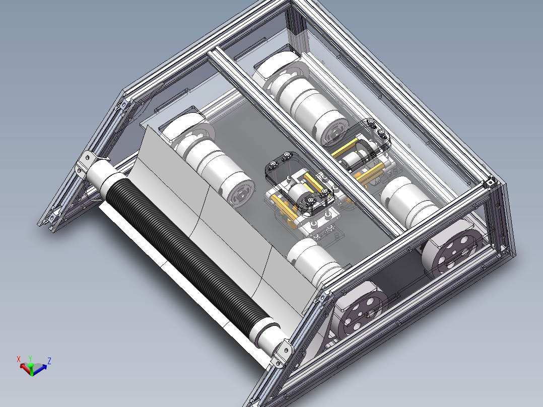 快递分拣机器人sw18可编辑