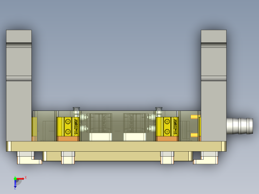 E1-A-笔记本CNC工装夹具三维模型CNC1铣内腔+墙高验证治具-210222俯视缩略图