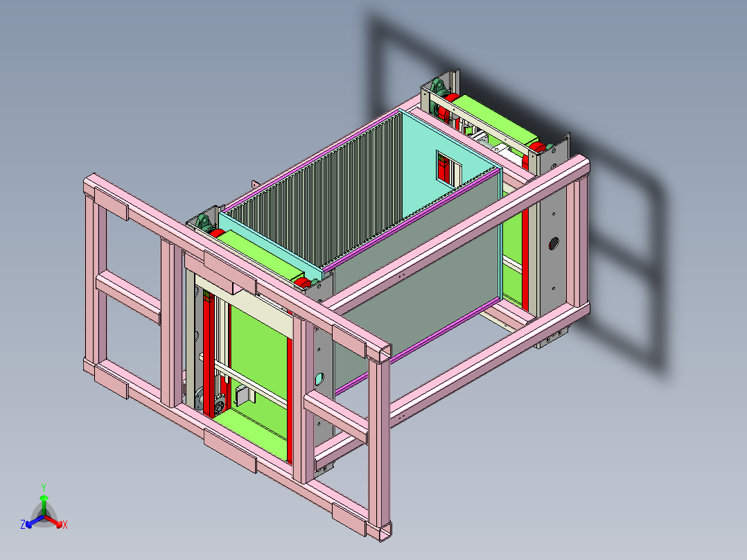 小型双层倍速输送线设计