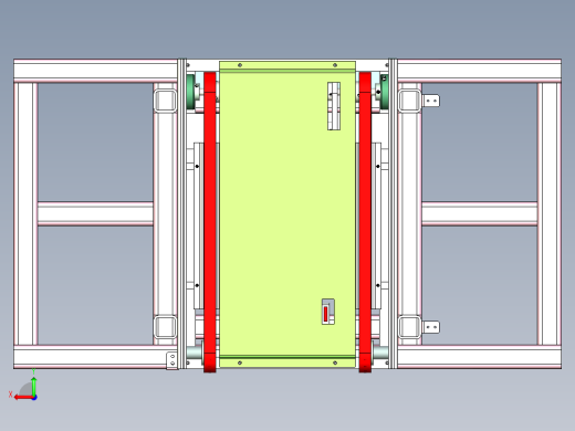 小型双层倍速输送线设计后视缩略图