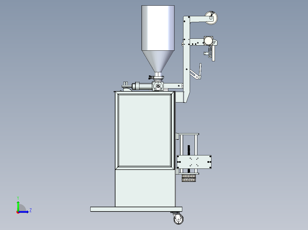 B3003419-包装机装袋机左视图