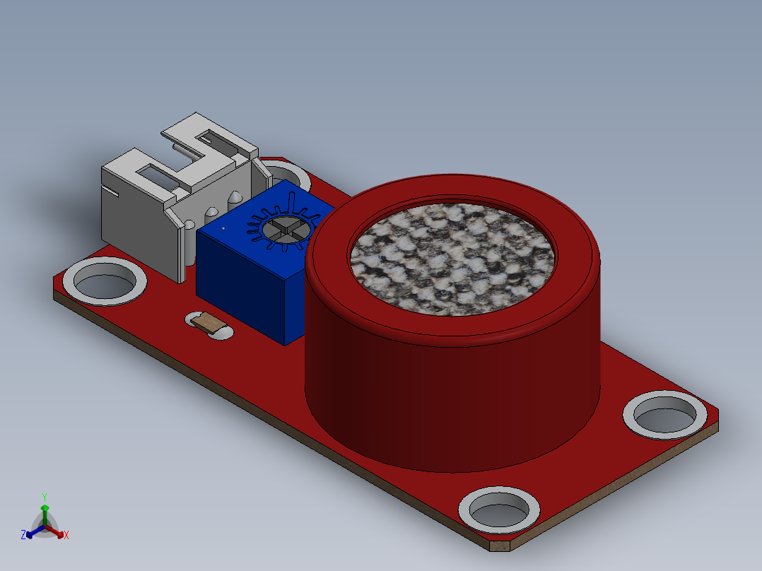 传感器(105)正等轴测图